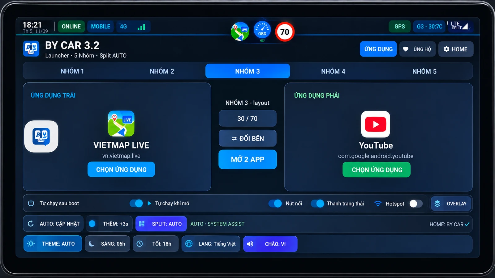 Select apps